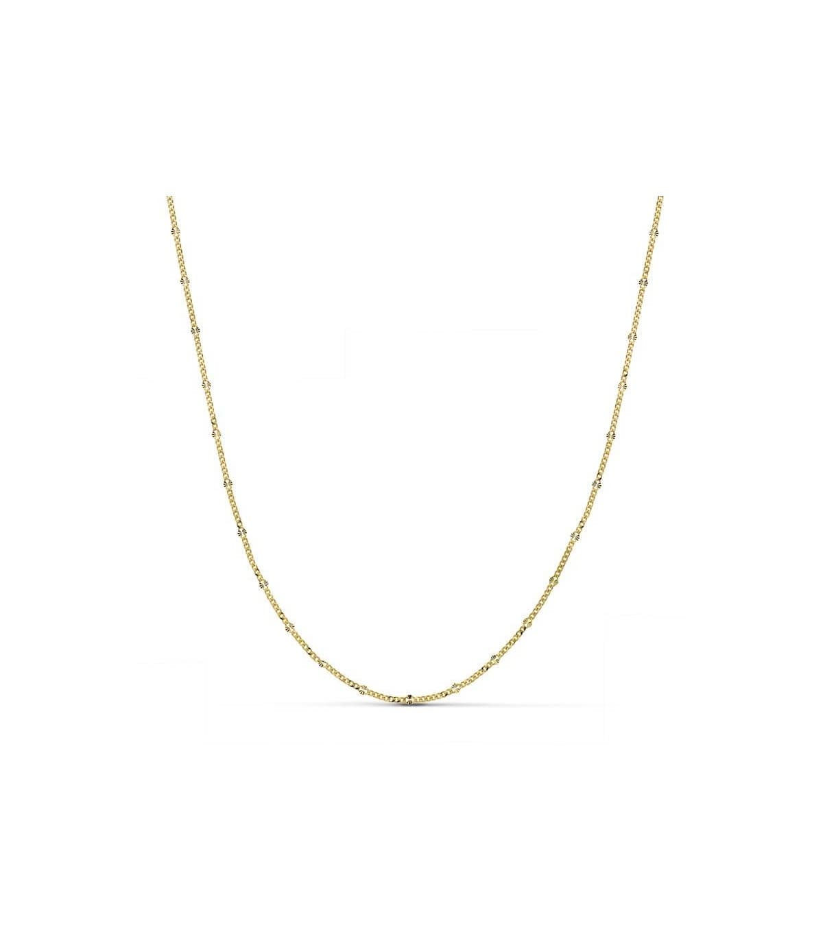 Cadena Diamantada 1.5 mm 18 Ktes 45 cm
