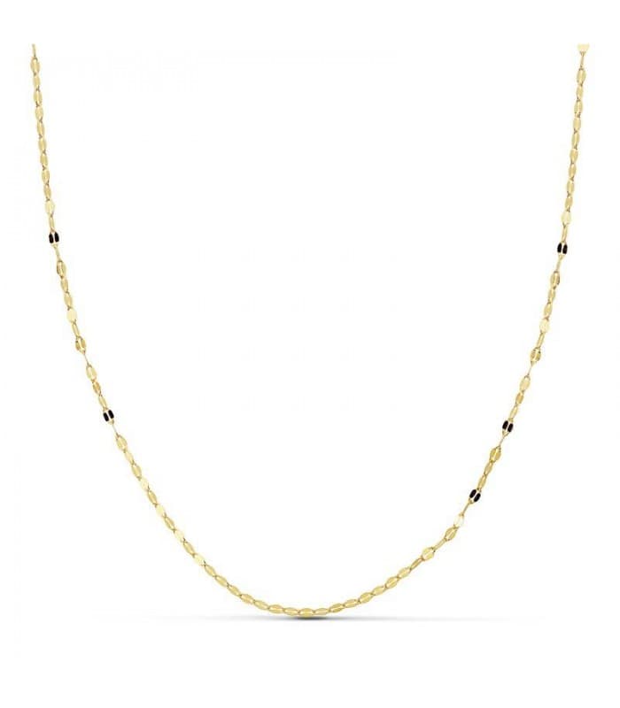 Chaîne Martelée 1 mm 18 K 45 cm