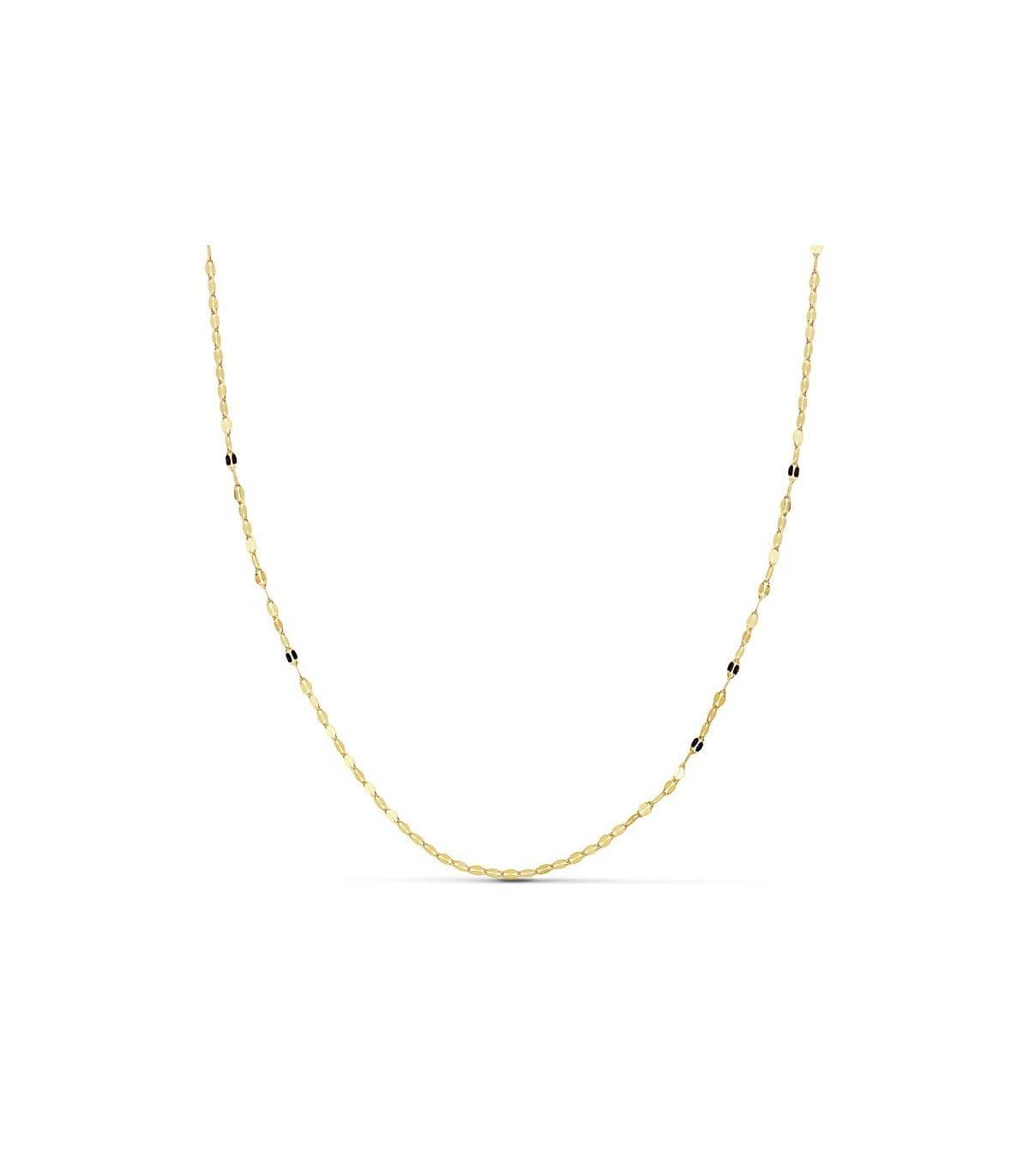 Chaîne Martelée 1 mm 18 K 45 cm