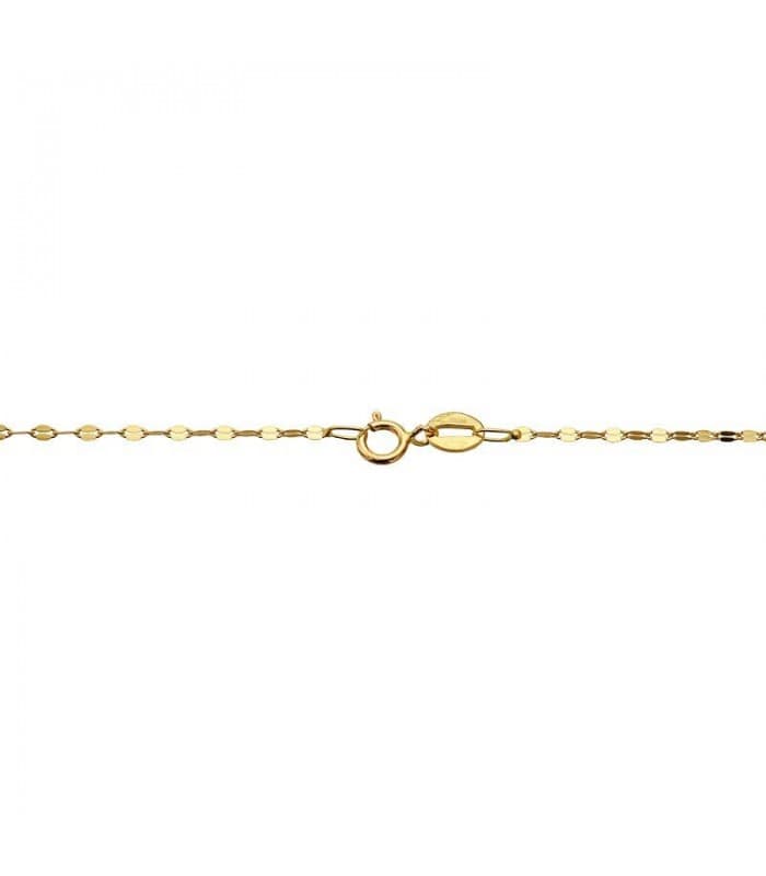 Chaîne Martelée 1 mm 18 K 50 cm