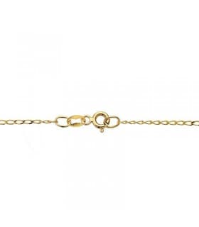 Collana catena a maglia Cheval di 0,9 mm e 50cm in oro giallo 18 carati (750‰) - Catene Uomo e Donna.