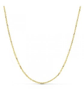 Cadena Forzada 1.2 mm 18 Ktes 45 cm · Cadenas de oro para mujer - Joyería online.