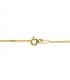 Collana catena cubana, modello grumetta 1mm oro 18 Kt 50cm - Catene unisex da donna, uomo e bambini.