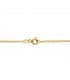Collana maglia grumetta 1,2 mm 18 Kt 45 cm - Catenina sottile in oro da donna