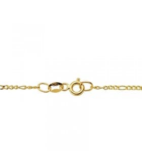 Cadena Cartier 1 mm 18 Ktes 45cm