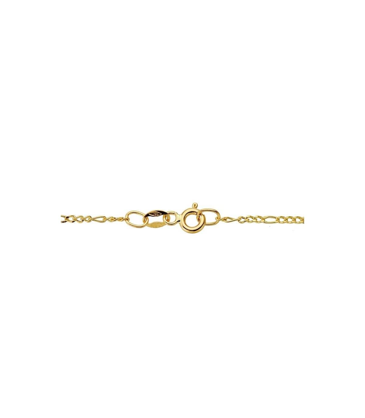 Cadena Cartier 1 mm 18 Ktes 45cm