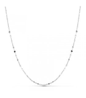 Cadena OB Martillada 1.8 mm 18 Ktes 45 cm