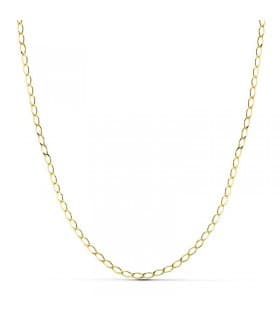 Cadena Rombo 2.5 mm 18 Ktes 50 cm | Collares y gargantillas para mujer de oro