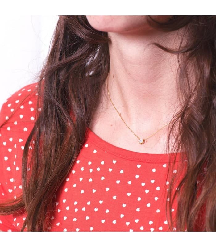 Collier bicolore Abril 18 Carats