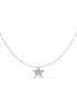 Gargantilla oro blanco Bellanca 18 Ktes