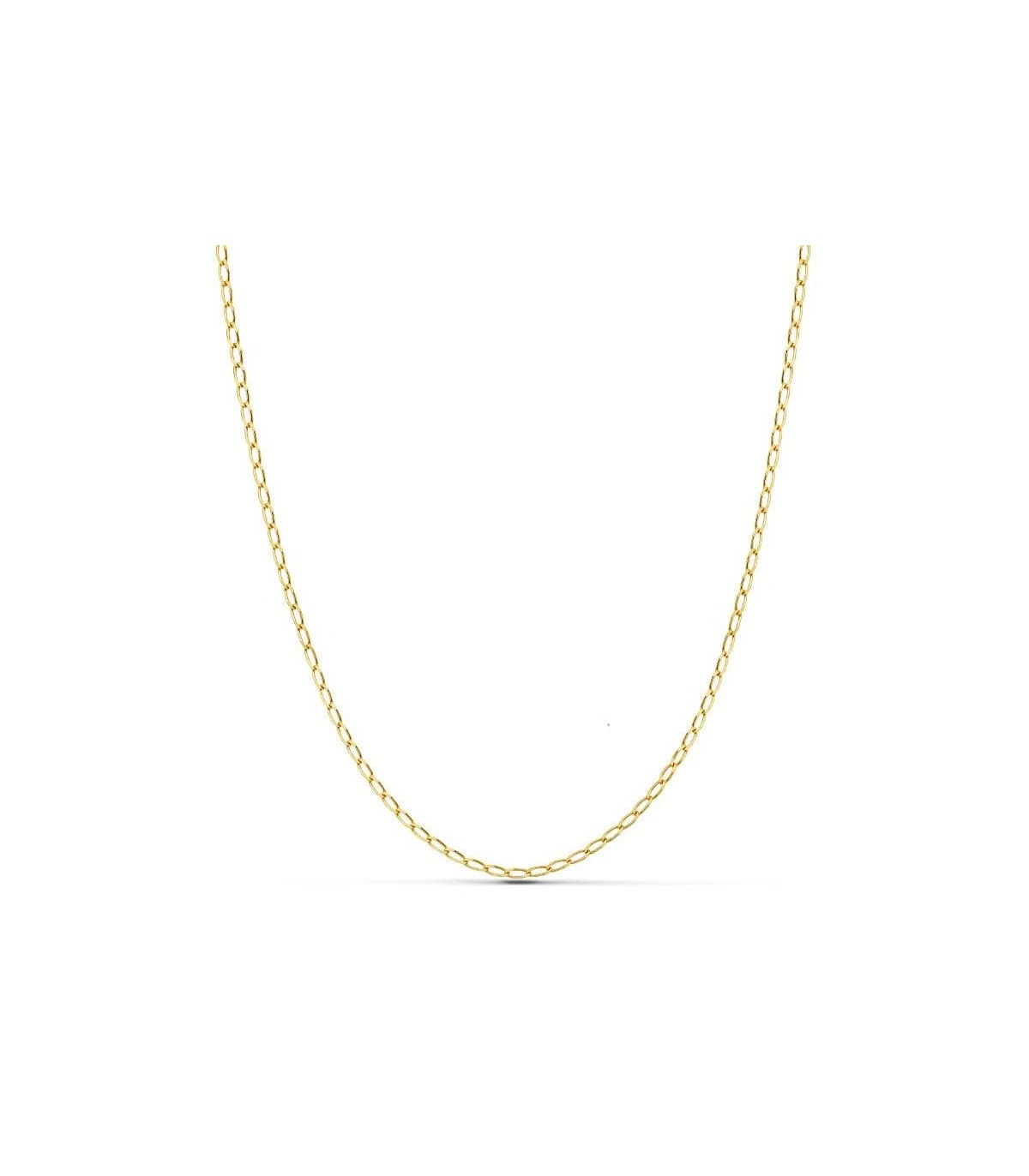 Cadena Bilbao 1.5 mm 18 Ktes 45cm - cadenas de oro - cadenilla mujer