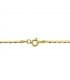 Catena in oro 18 carati, maglia marina 1.5 mm 45 cm