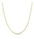 Cadena de mujer plana 1 mm oro 18 Ktes 40 cm