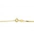 Cadena de mujer plana 1 mm oro 18 Ktes 40 cm