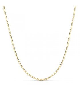 Chaînettes fines et élégantes pour femme -  Maille Cheval 2 mm 18 K 45 cm