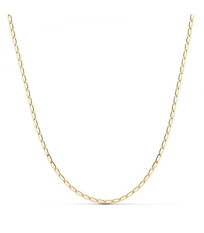 Collana a maglia Cheval 2mm Oro 18 Kt 60cm - Catene in oro per uomo e donna, modello unisex.