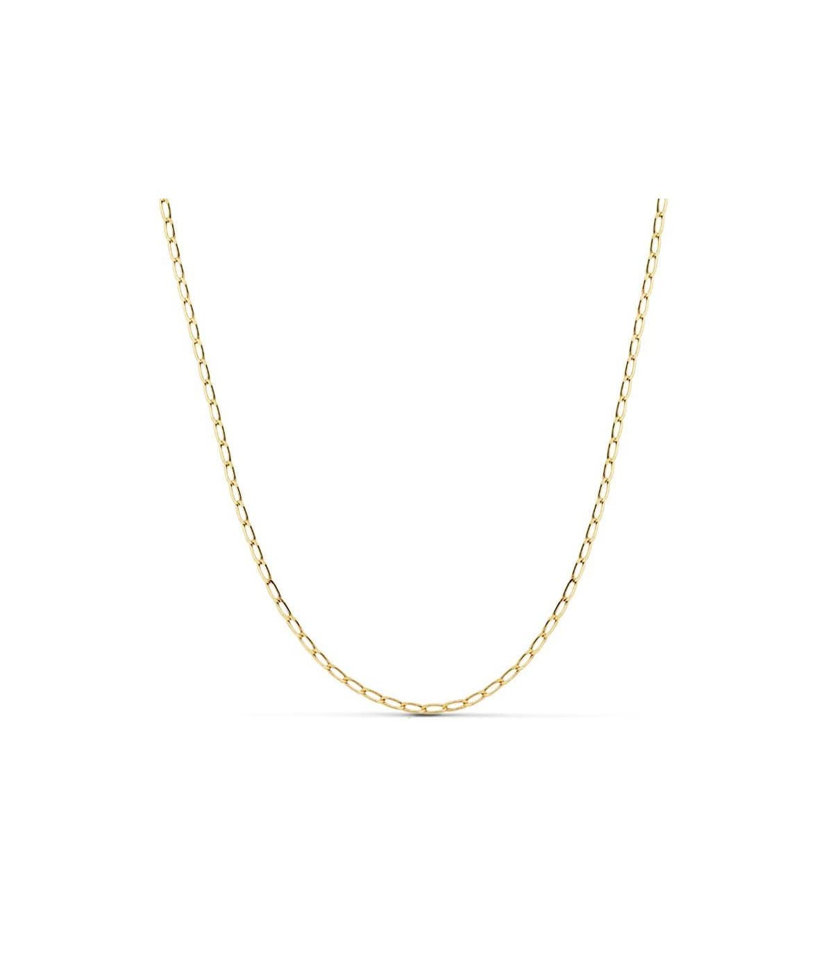 Collana a maglia Cheval 2mm Oro 18 Kt 60cm - Catene in oro per uomo e donna, modello unisex.