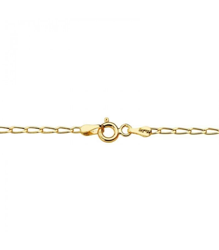 Chaîne Maille Cheval 2 mm 18 K 60cm -Chaînettes fines et élégantes pour homme.