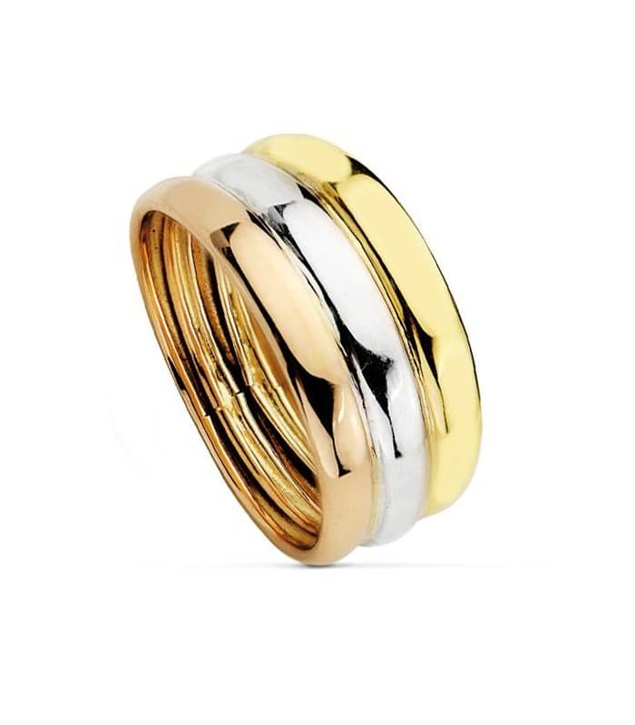 MIRIAM Bandring aus Gelb-/Weiß- und Rottgold 18K | Schmuck für Damen, online kaufen