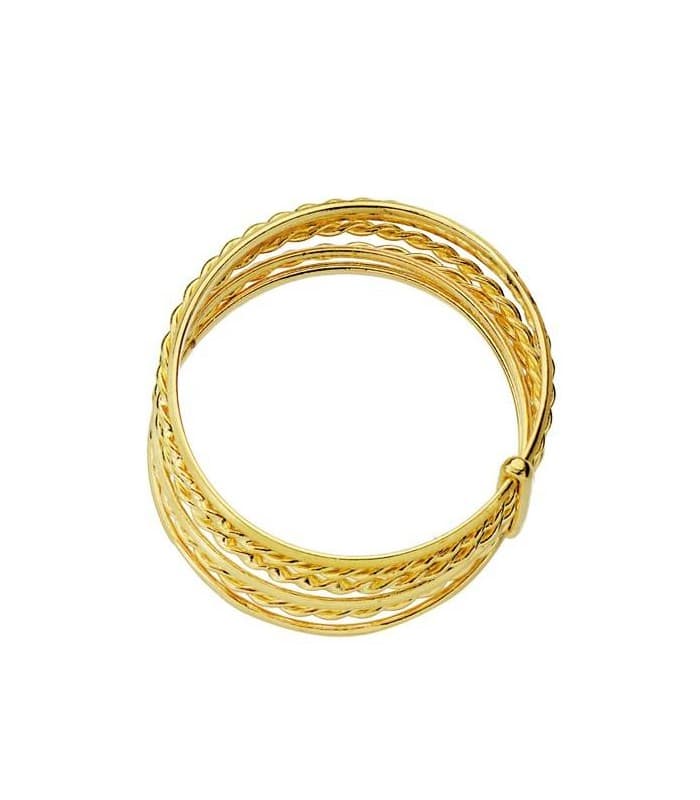 Wochenring Ring Gold 18K /750er  9532 Breiter Ring „Semainier“ für Damen