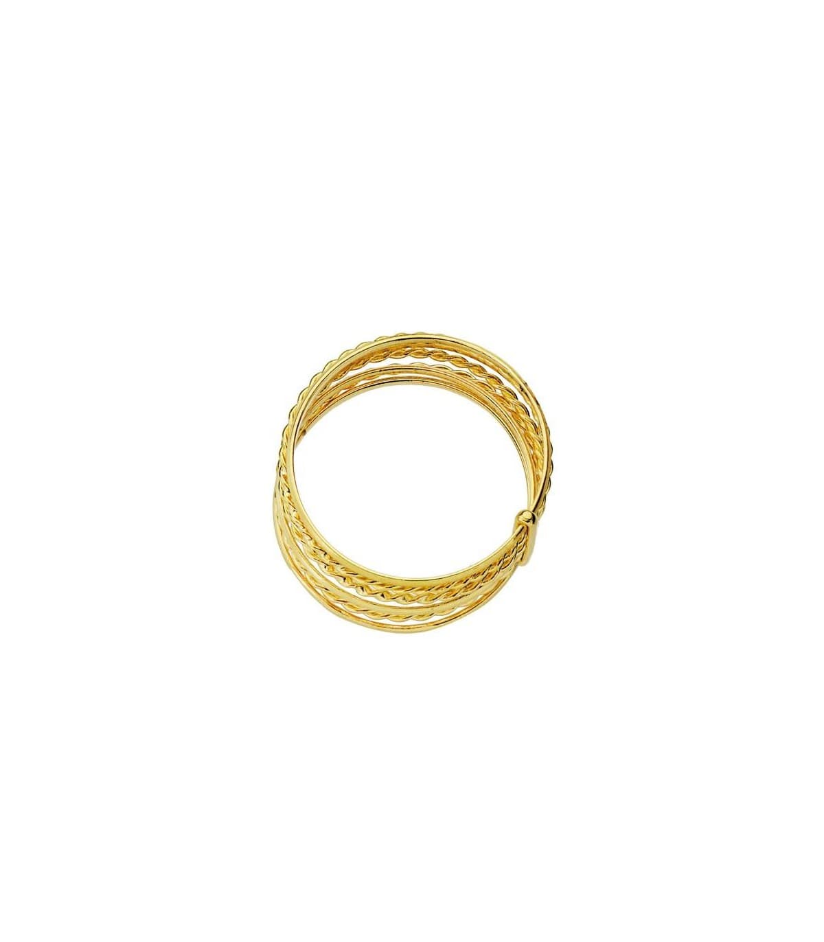 Wochenring Ring Gold 18K /750er  9532 Breiter Ring „Semainier“ für Damen