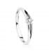 Solitaire Amalfi 0.10 Ct. 18 K.