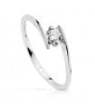 Solitaire blanc Blanca 18 Carats