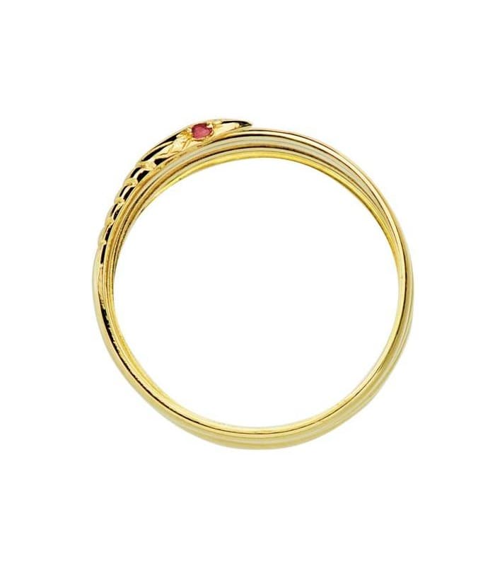 Sortija oro amarillo Susana 18 Ktes