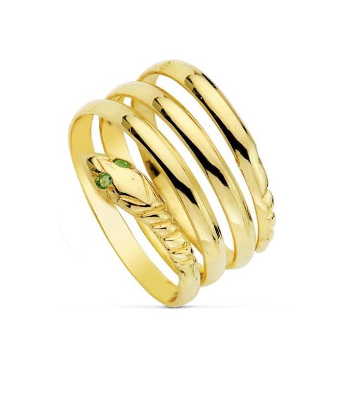 Sortija oro amarillo Leonor 18 Ktes