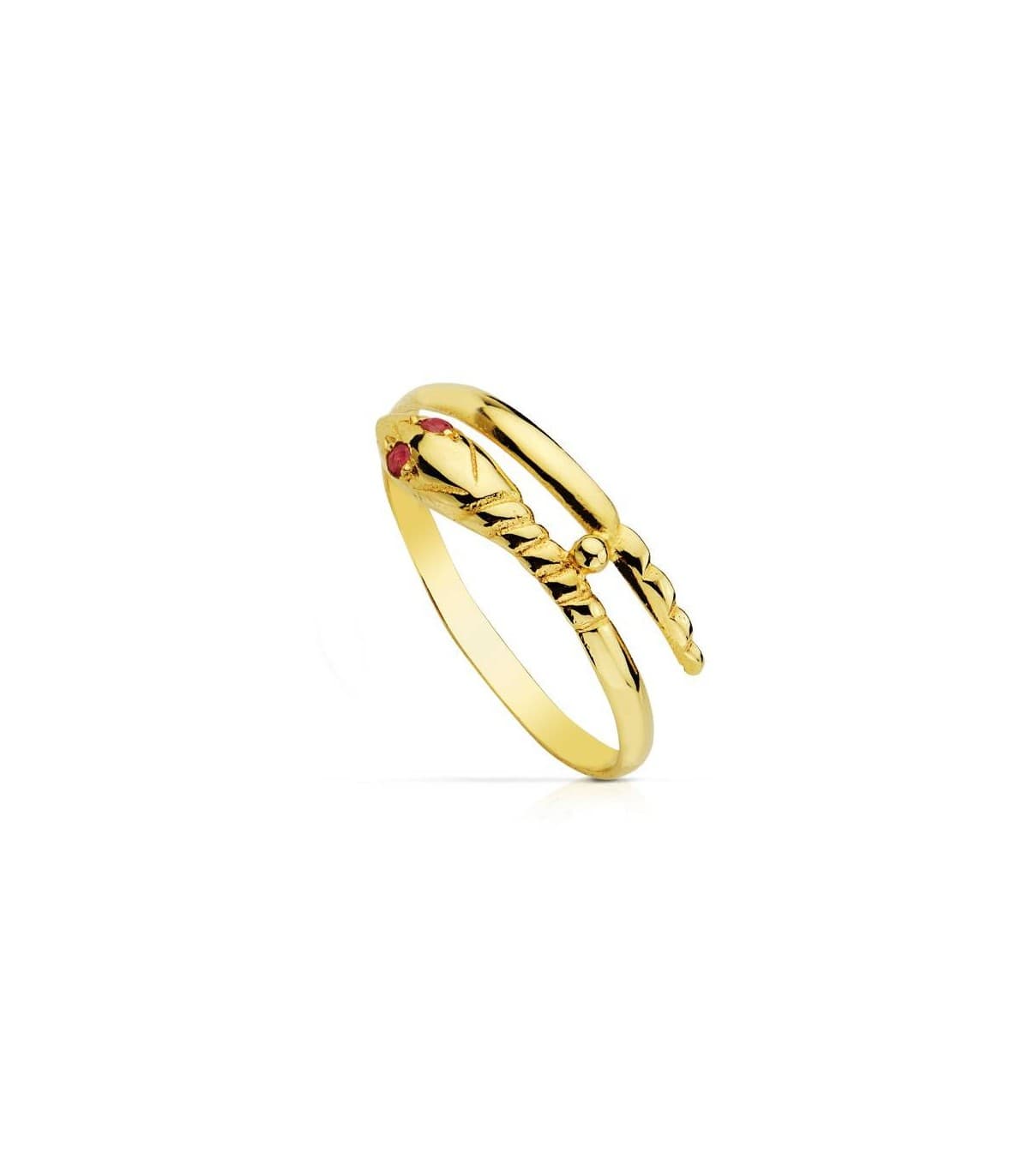Bague or jaune Serpent 18 Carats
