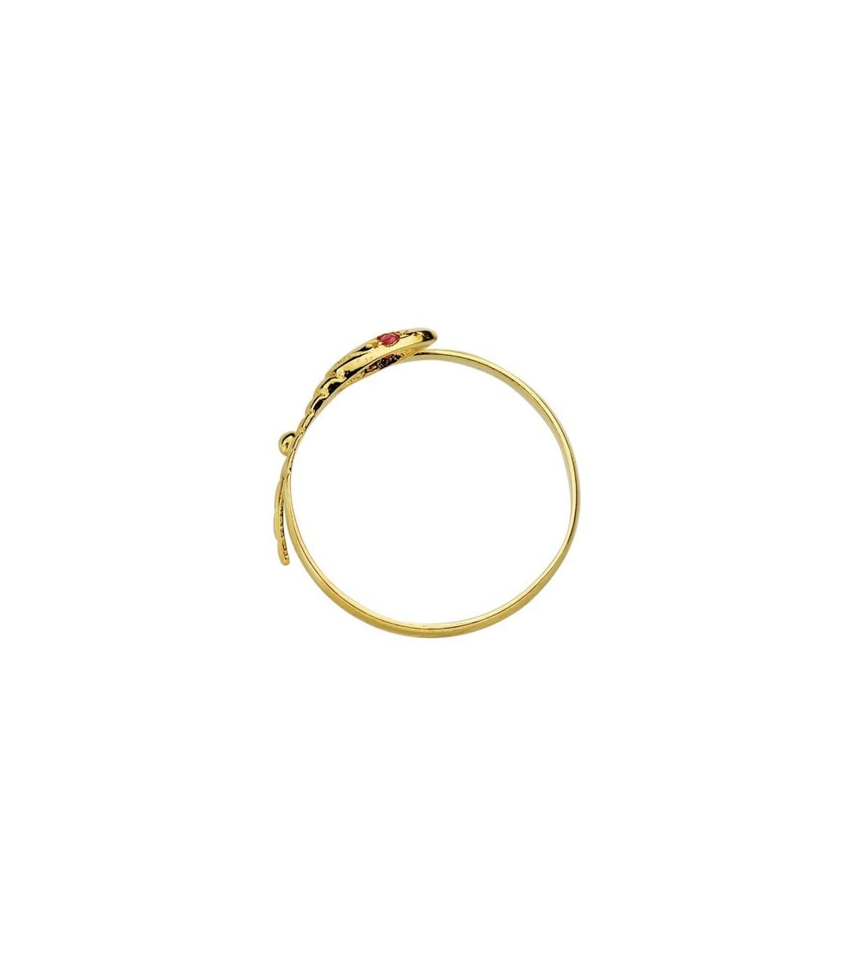 Breiter Schlangen-Ring mit Rubis, für Damen | Artikl 9998