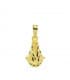 Médaille Silhouette Vierge du Rocio Or 18K 15mm Bijouterie en ligne