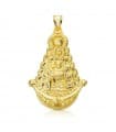 Medaglia figura Madonna del Rocio oro 18kt 40mm