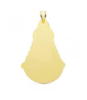 Madonna von Rocio Medaille Gelbgold 18K P3050-340