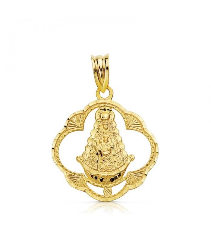 Médaille Notre Dame du Rocio 18K 22mm