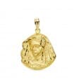 Medaille 18 Karat Gold Jungfrau Maria P3018-323