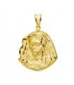Medaille 18 Karat Gold Jungfrau Maria P3018-326