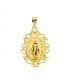 Medalla Virgen Milagrosa 18 Ktes 24 mm