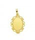 Medalla Milagrosa 24 mm oro 18 kilates – colgante con grabado