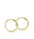 Pendientes aro de oro amarillo Lupita 14mm 18 Ktes
