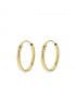 Pendientes aro de oro amarillo Melisa 14mm 18 Ktes