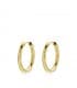 Pendientes aro de oro amarillo 14mm 18 Ktes - comprar joyas online