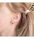 Pendientes oro amarillo Muriel 12mm 18 Ktes