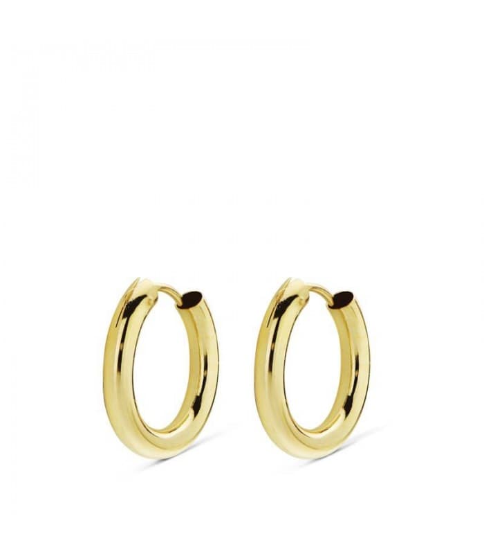 Pendientes oro amarillo Muriel 12mm 18 Ktes