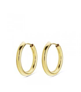 Pendientes aro de oro amarillo Melisa 16mm 18 Ktes