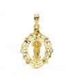Anhänger 18 K Gelbgold Madonna mit Kind 26001361