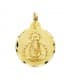 Medalla Virgen de la Cabeza 18 Ktes 22mm