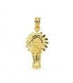Jungfrau del Pilar Medaille 18K Gold P3057-330