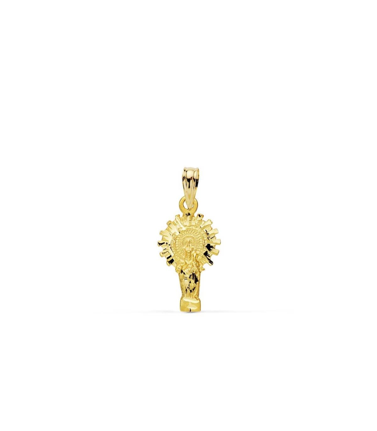 Medalla Virgen del Pilar Oro Amarillo