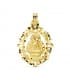 Médaille Vierge de la Cabeza 18K 28 mm